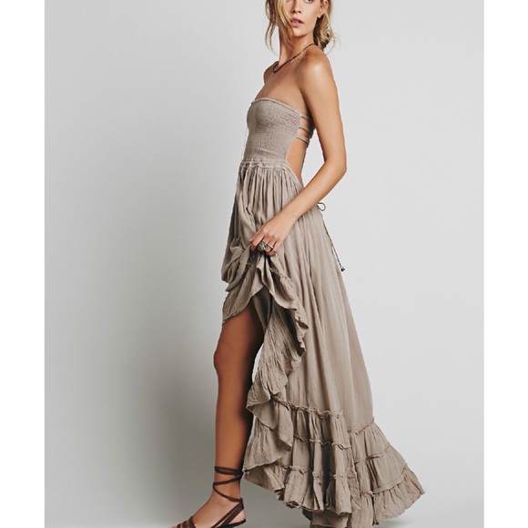 Backless Maxi Dress - Picture 2 of 4